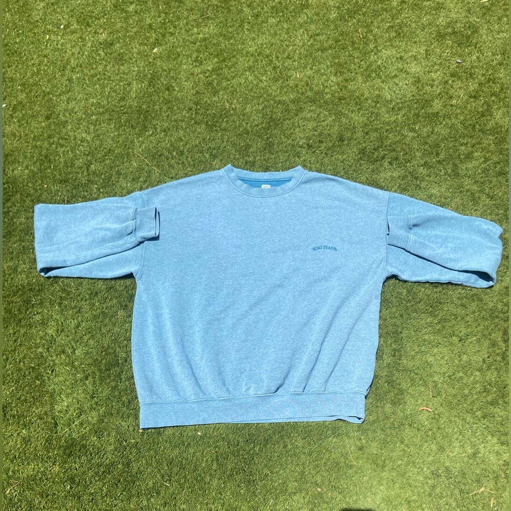 Turquoise BDG Jeans sweater by Urban Outfitters